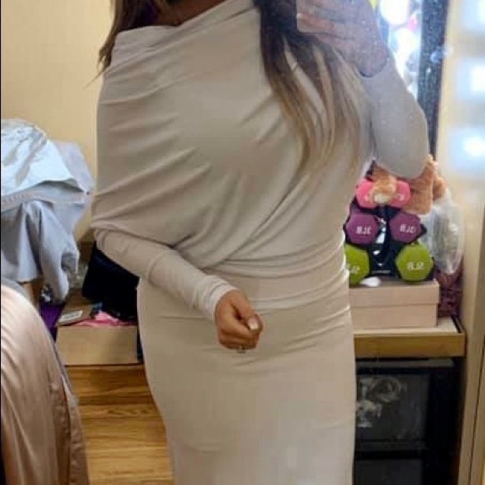White dress
